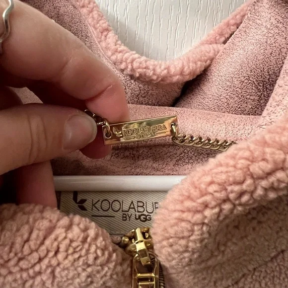 Koolaburra by UGG Blush Teddy Jacket with Hood - Picture 5 of 7
